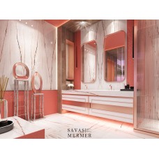 Calacatta Rosso Venato Mermer